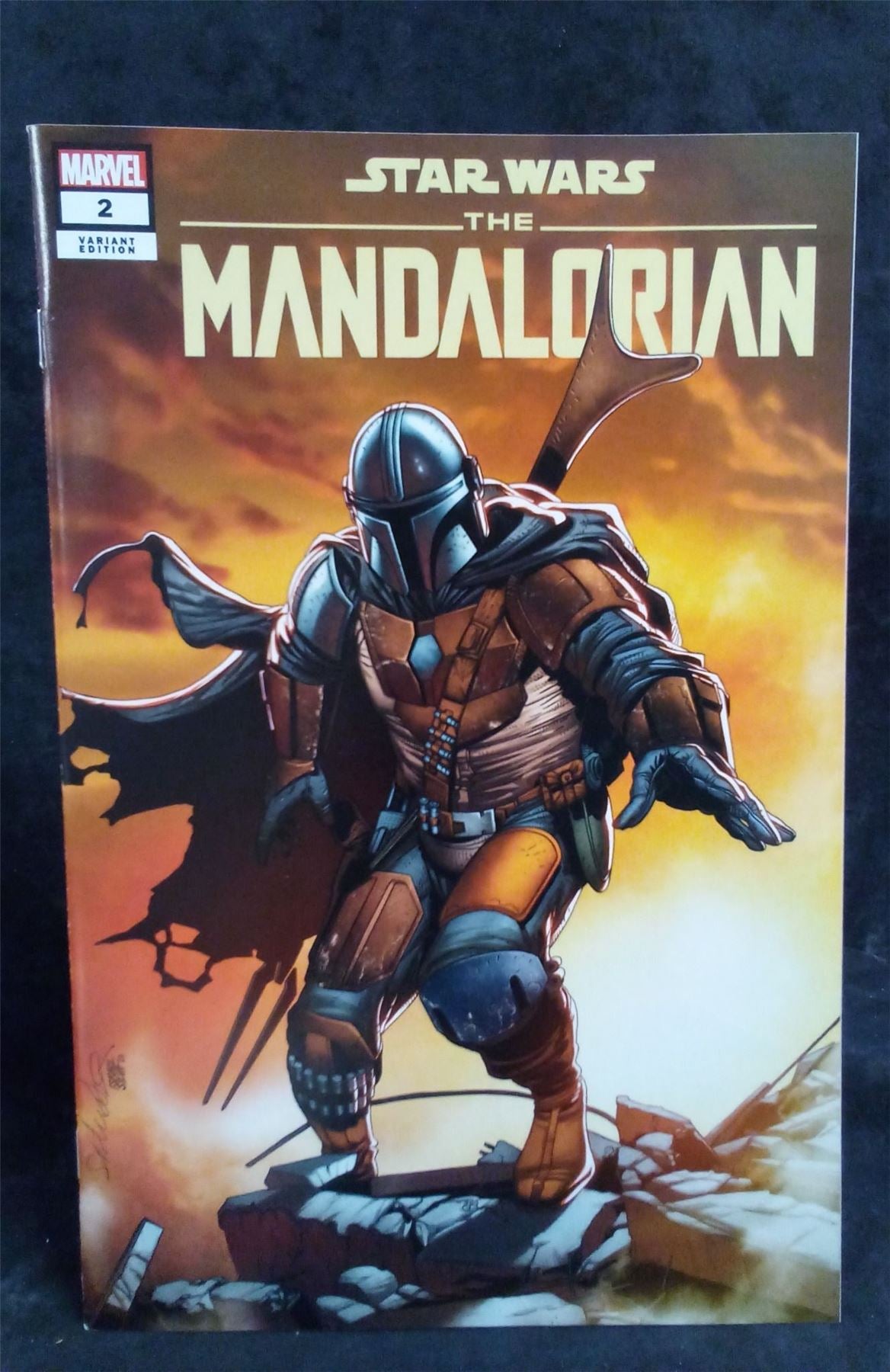Star Wars: The Mandalorian #2 Larroca Variant Cover 2022 Marvel Comics Comic Book