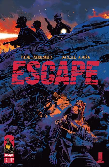 Escape #2 Cvr A Daniel Acuna Image Comics Comic Book