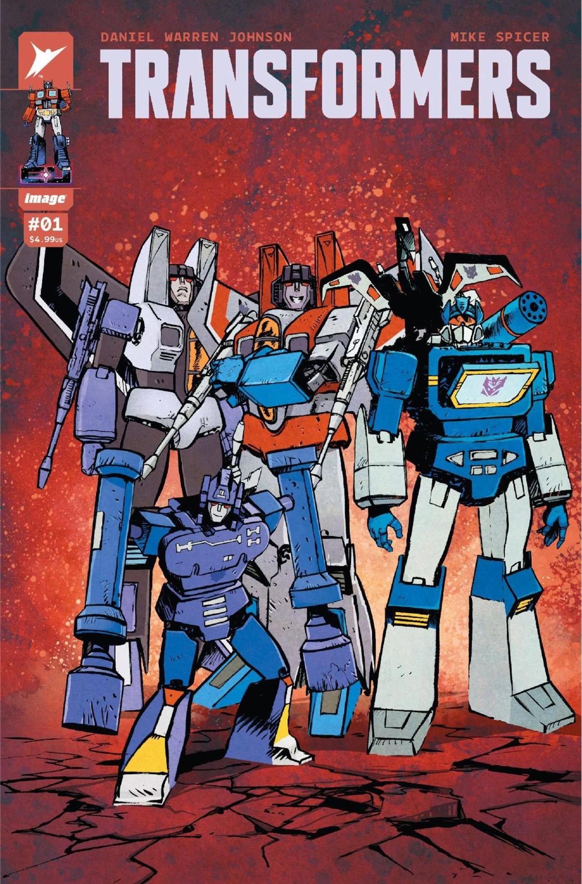 Transformers #1 Cvr C Johnson & Spicer Image Comics Buy-sell Comic Book