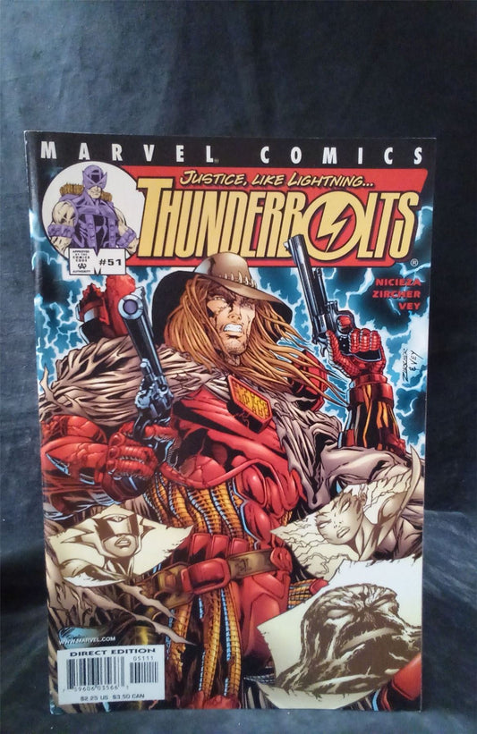 Thunderbolts #51 2001 Marvel Comics Comic Book