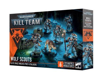 Warhammer 40k- Kill Team: Wolf Scouts Elite Space Wolves Prey-Stalkers 102-11 by Games Workshop