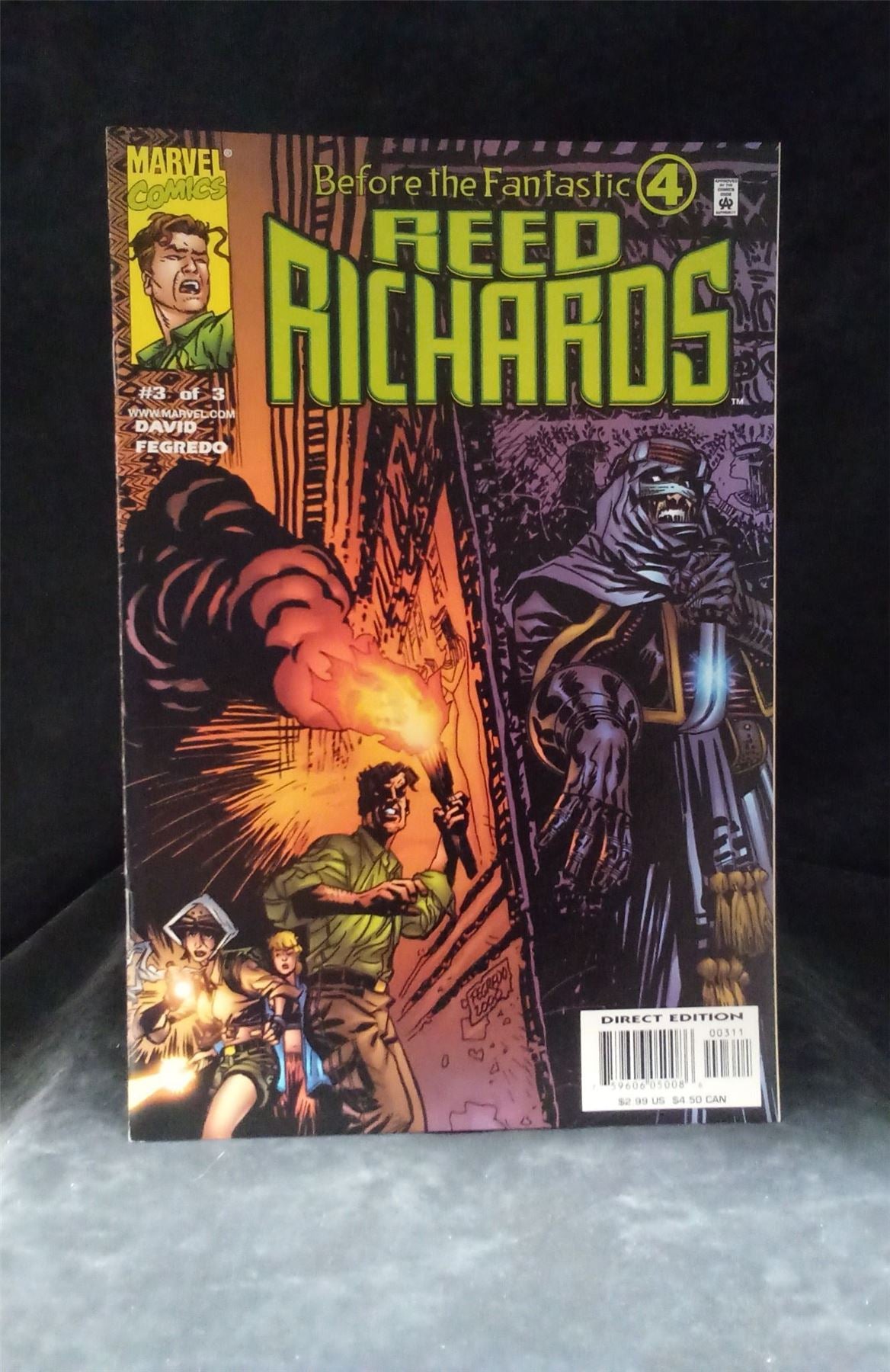 Before the Fantastic Four: Reed Richards #3 2000 Marvel Comics Comic Book