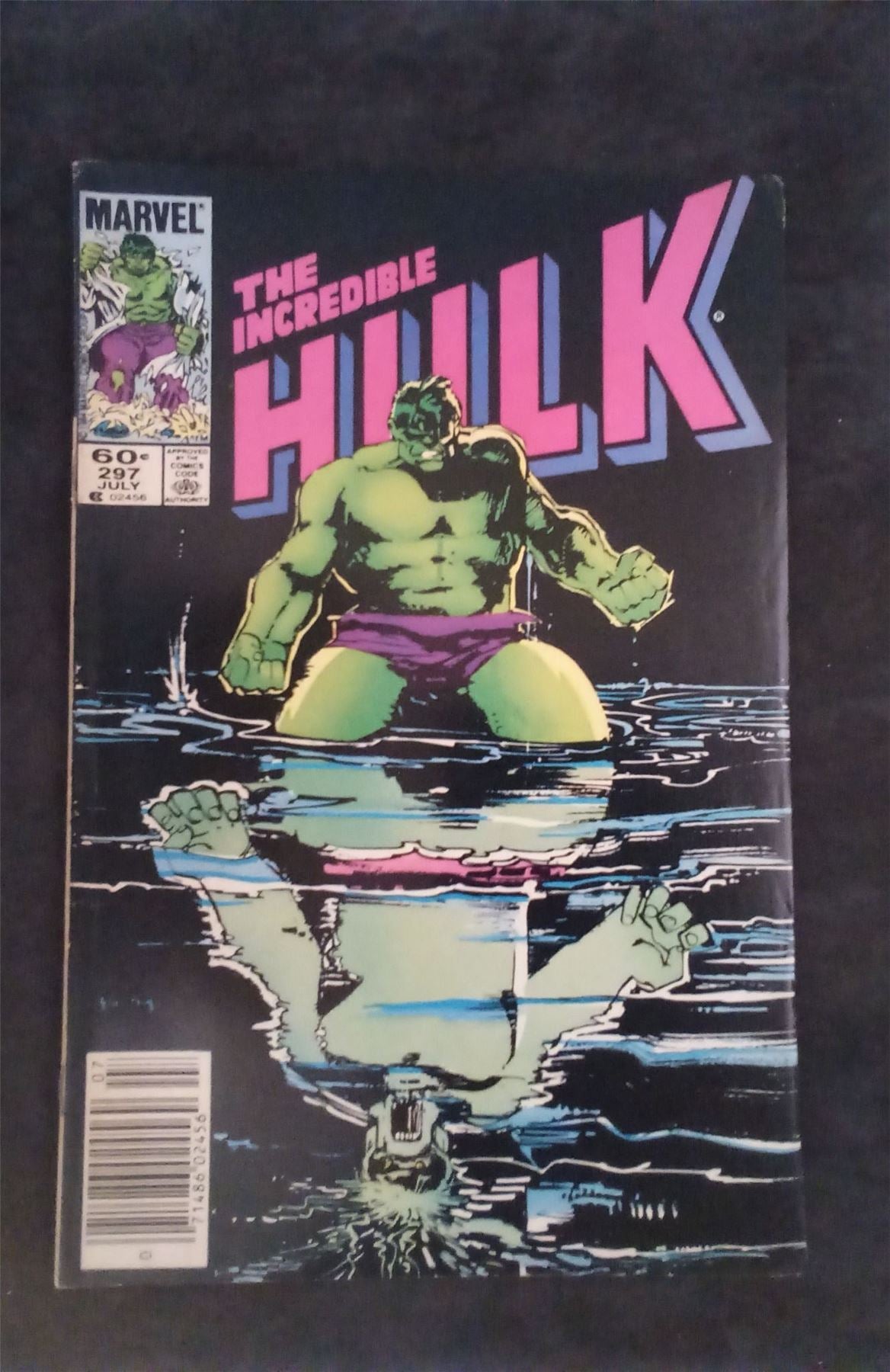 The Incredible Hulk #297 1984 marvel Comic Book