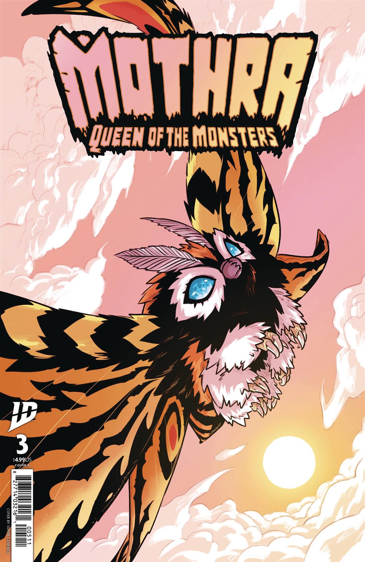 Mothra Queen Of Monsters #3 Cvr A Campbell Cvr A Campbell Idw-prh Comic Book 2025