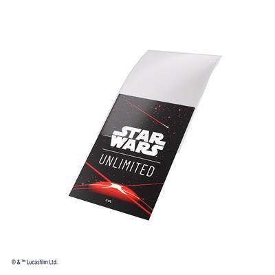 Star Wars Unlimited Art Sleeves Double Sleeve Pack - Space Red