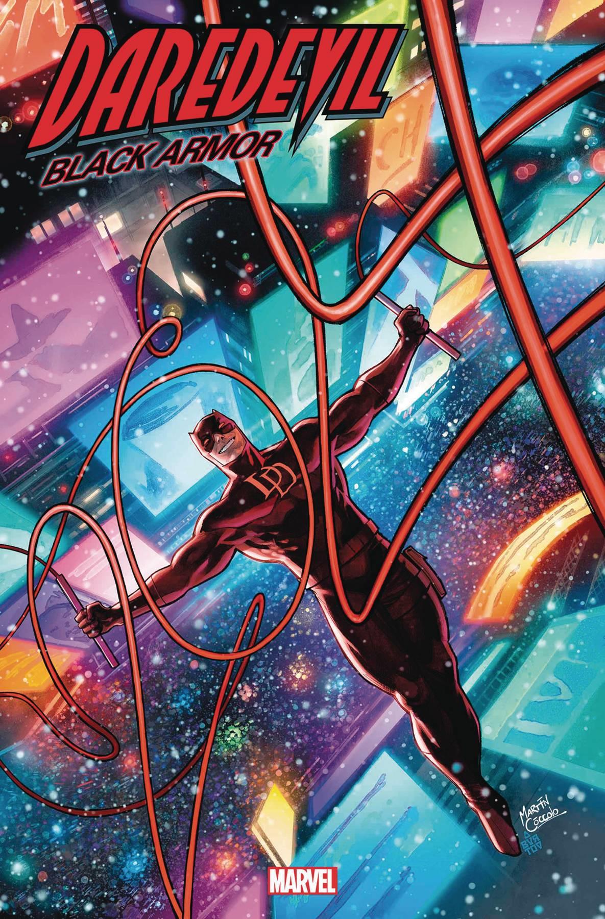Daredevil Black Armor #2 Martin Coccolo Stormbreakers Var (Martin Coccolo Stormbreakers Var) Marvel Prh Comic Book 2023