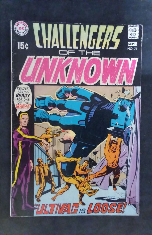 Challengers of the Unknown #75 1970 dc-comics Comic Book dc-comics Comic Book