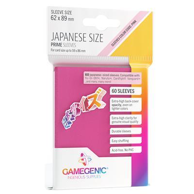 PRIME Japanese Sized Sleeves - Pink TCG Gamegenic