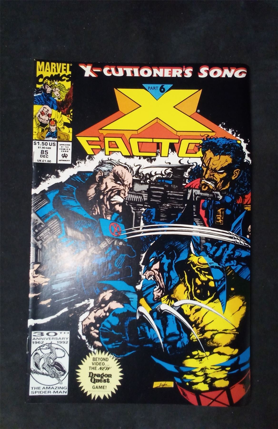 X-Factor #85 Direct Edition 1992 marvel Comic Book