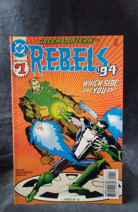 R.E.B.E.L.S. #1 1994 DC Comics Comic Book