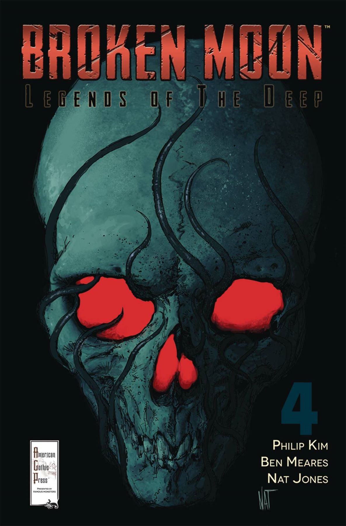 Broken Moon Legends O/t Deep #4 American Gothic Press Comic Book
