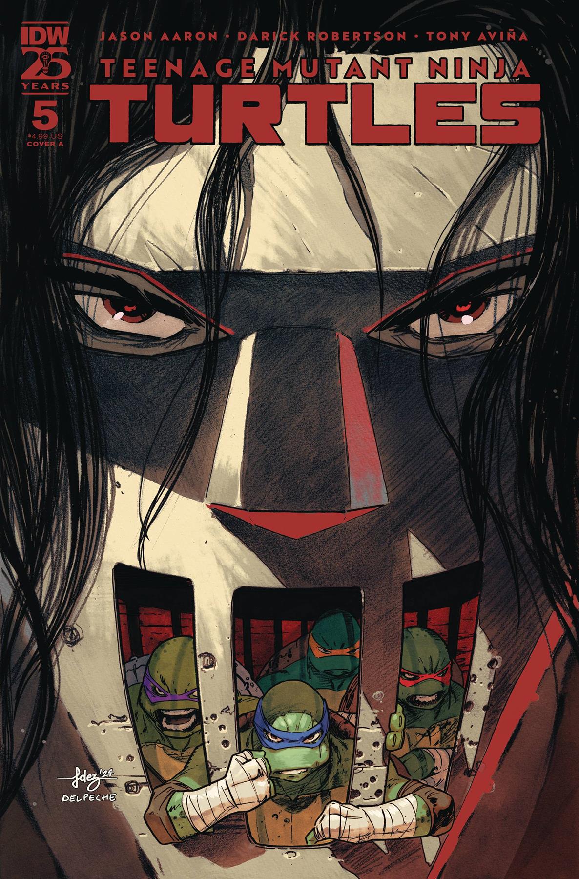 Teenage Mutant Ninja Turtles 2024 #5 Cvr A Fernandez Idw-prh Comic Book