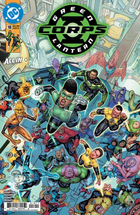 GREEN LANTERN CORPS #18 CVR A FERNANDO PASARIN DC Comics Comic Book 2026