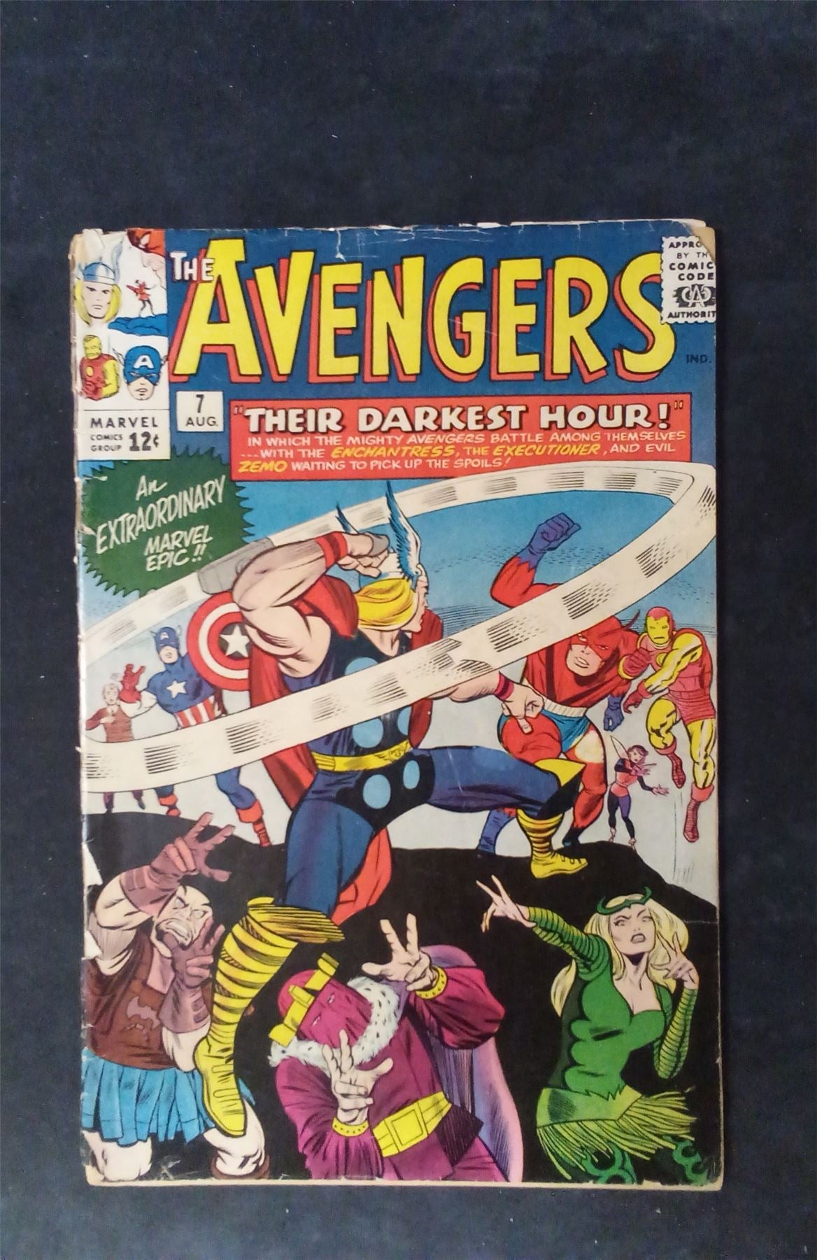 The Avengers #7 1964 marvel Comic Book