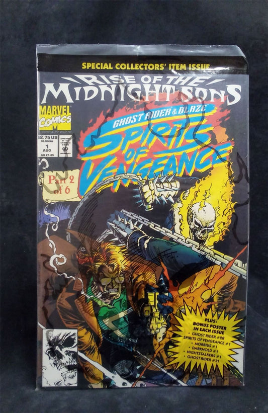 Ghost Rider/Blaze: Spirits of Vengeance #1 1992 Marvel Comics Comic Book