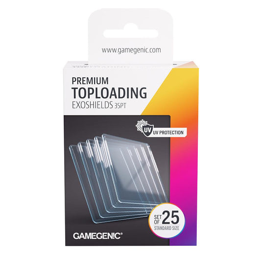 Premium Toploading Exoshields 35pt - Clear TCG Gamegenic