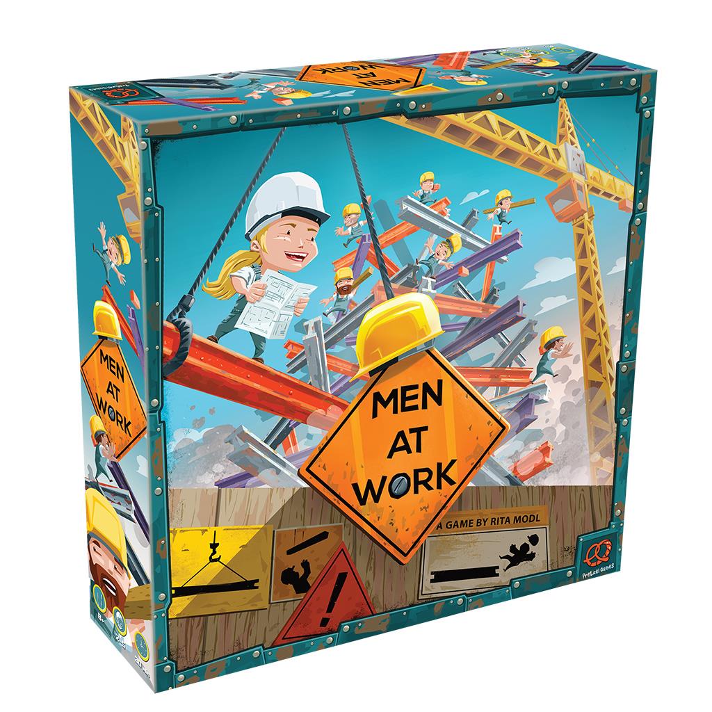 Men at Work Board Game by Pretzel Games