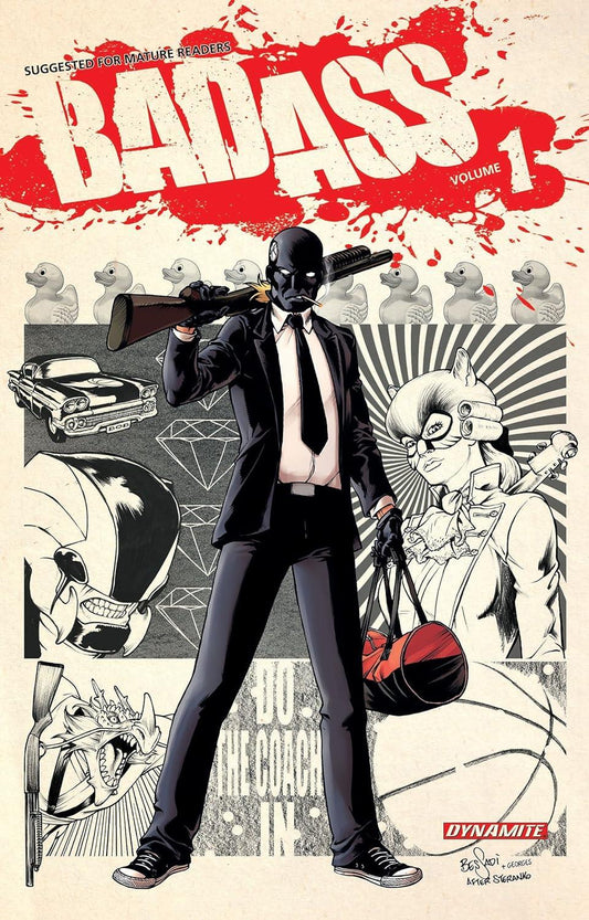 Bad Ass Volume 1 Paperback Book 2014 Dynamite Hanna Bessadi