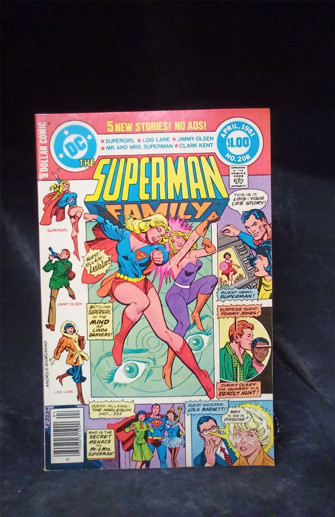 The Superman Family #206 1981 DC Comics Comic Book