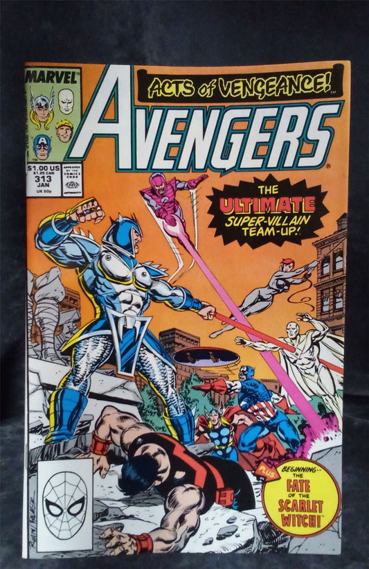 The Avengers #313 1990 Marvel Comics Comic Book