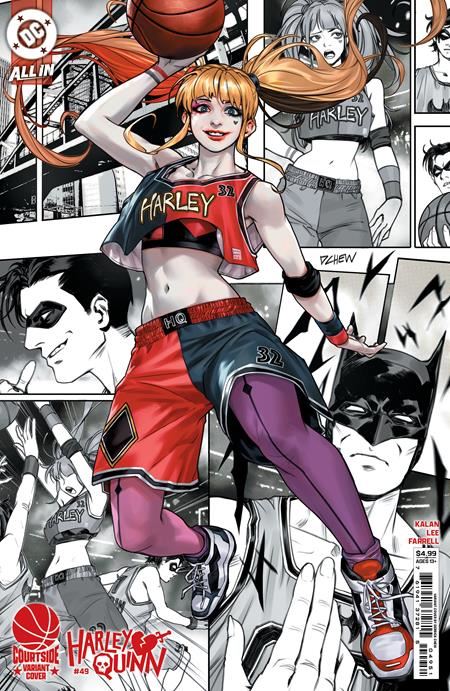 Harley Quinn #49 Cvr D Derrick Chew Courtside Card Stock Var  DC Comics Comic Book