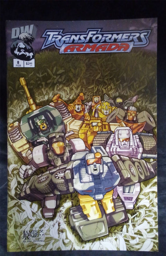 Transformers: Armada #8 2003 Dreamwave Production comic  Comic Book