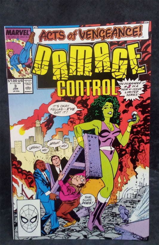 Damage Control #3 1990 Marvel Comics Comic Book