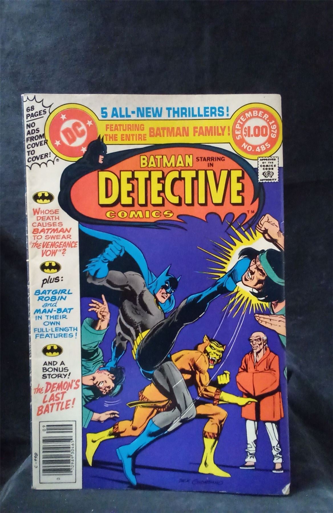 Detective Comics #485 1979 DC Comics Comic Book – JAF Comics