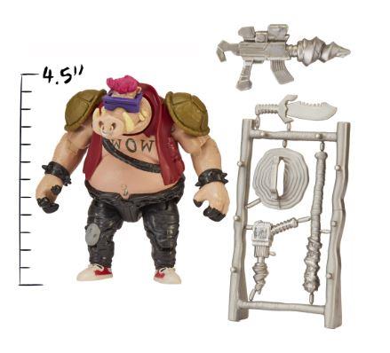 Teenage Mutant Ninja Turtles Mutant Mayhem Bebop Action Figure Set by Playmates