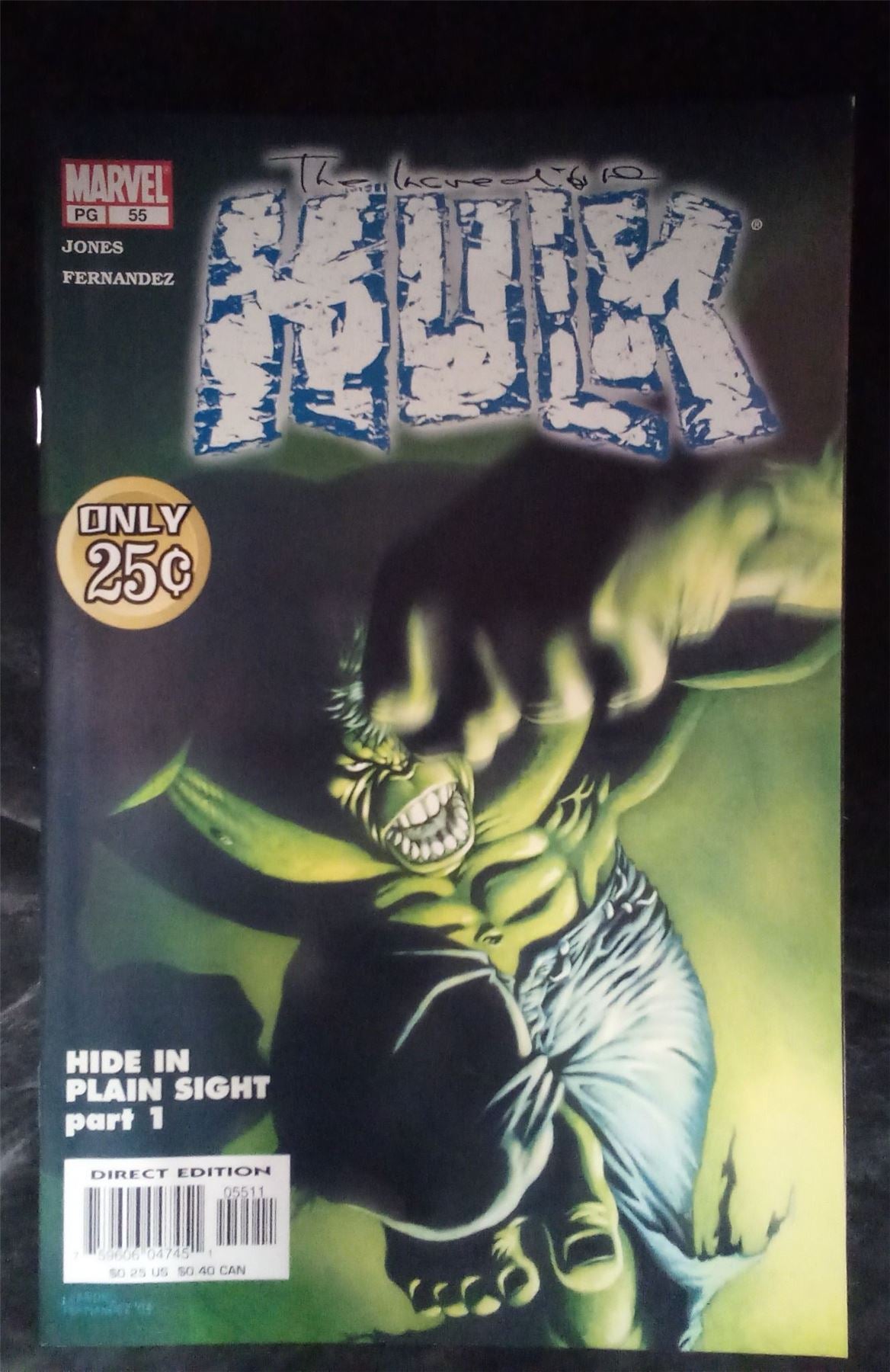 Incredible Hulk #55 2003 Marvel Comic Book