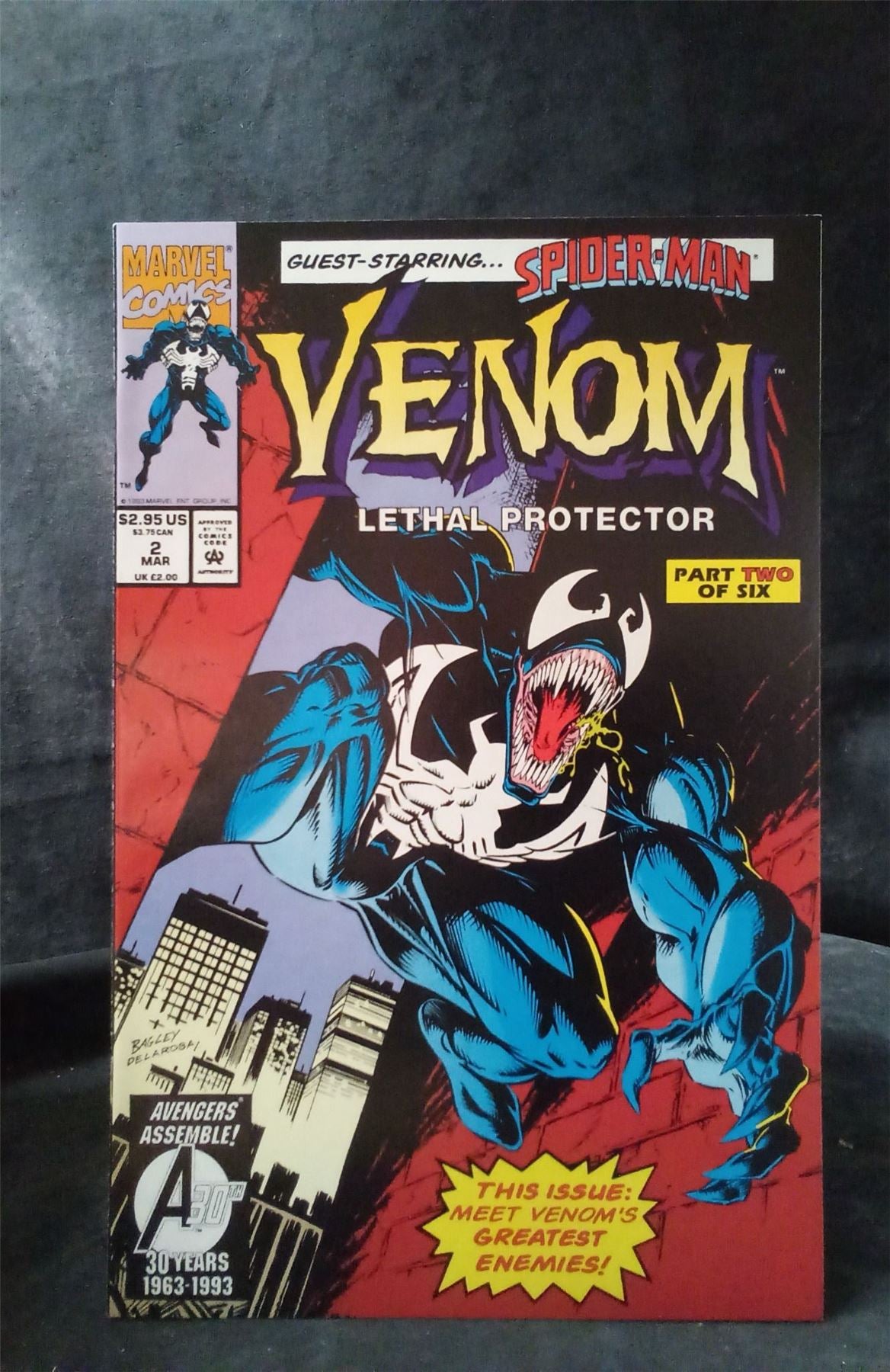 Venom: Lethal Protector #2 1993 Marvel Comics Comic Book