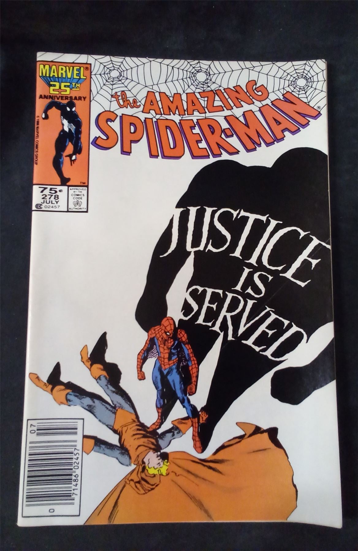 The Amazing Spider-Man #278 1986 marvel Comic Book