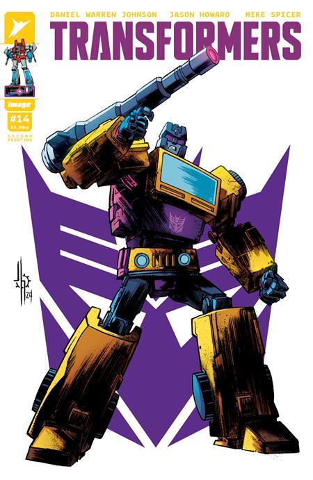 Transformers #14 2nd Ptg Cvr B Jason Howard Autobot Var Image Comics Comic Book
