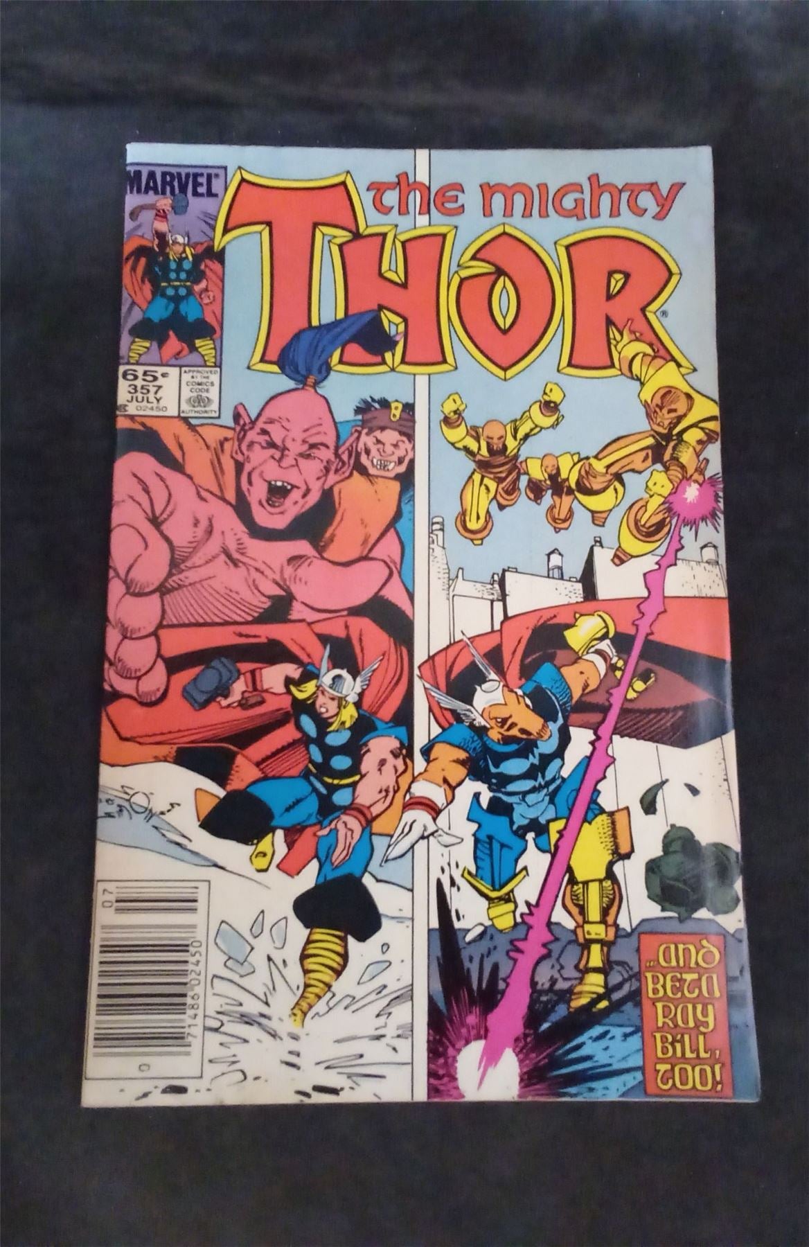 Thor #357 1985 marvel Comic Book