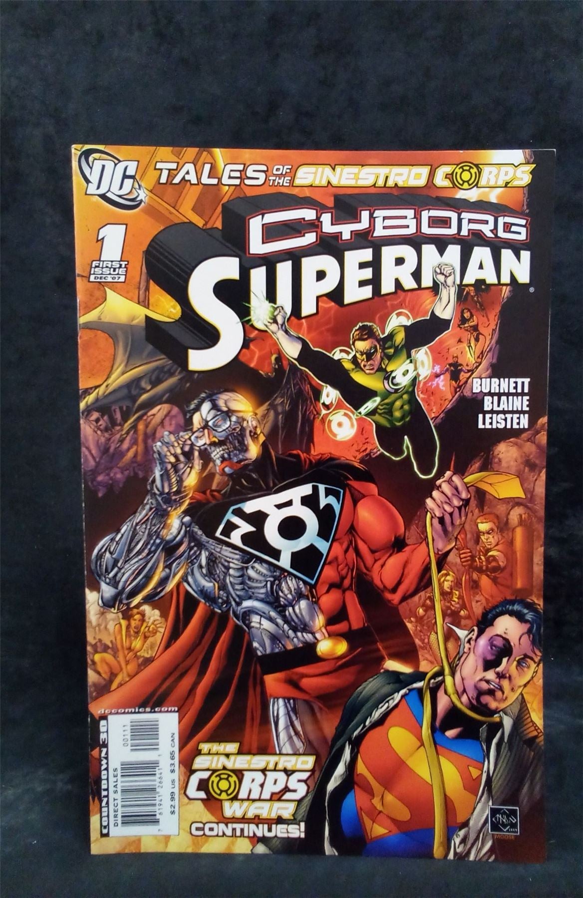 Tales of the Sinestro Corps: Cyborg-Superman 2007 DC Comics Comic Book