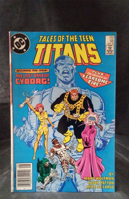 Tales of the Teen Titans #56 1985 DC Comics Comic Book