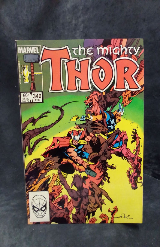 Thor #340 1984 Marvel Comics Comic Book