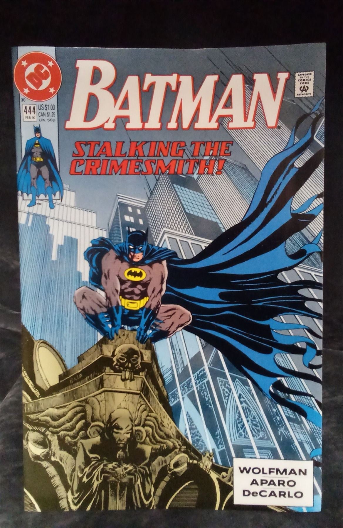 Batman #444 1990 DC Comics Comic Book