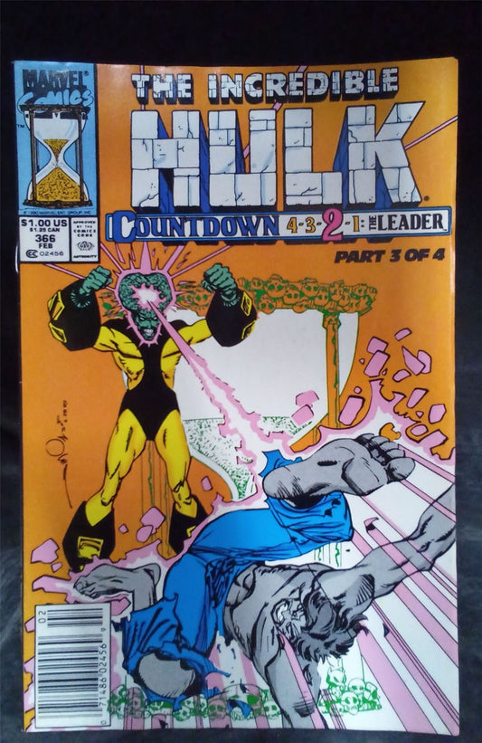 The Incredible Hulk #366 1990 Marvel Comic Book