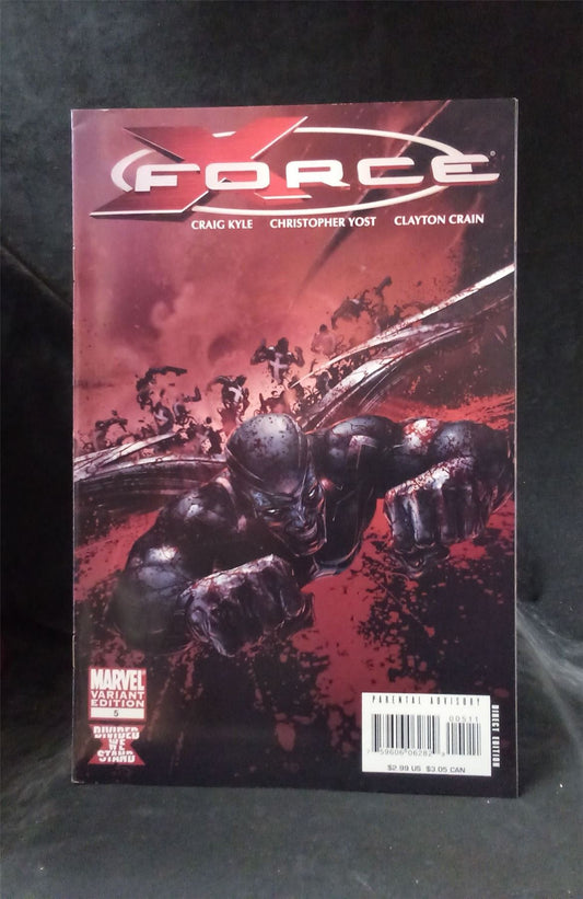 X-Force #5 Bloody Cover 2008 Marvel Comics Comic Book