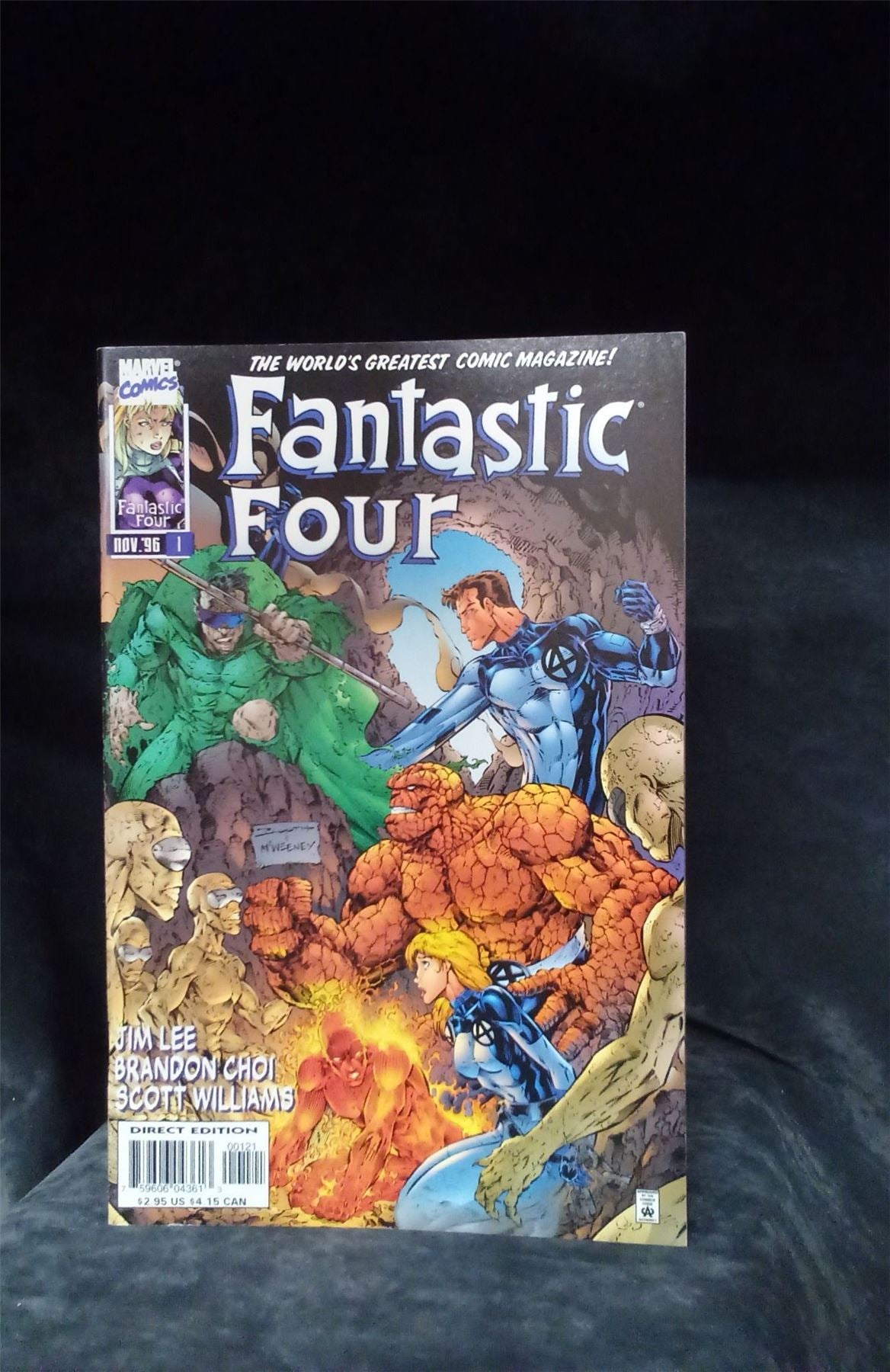 Fantastic Four #1 Variant Cover 1996 Marvel Comics Comic Book