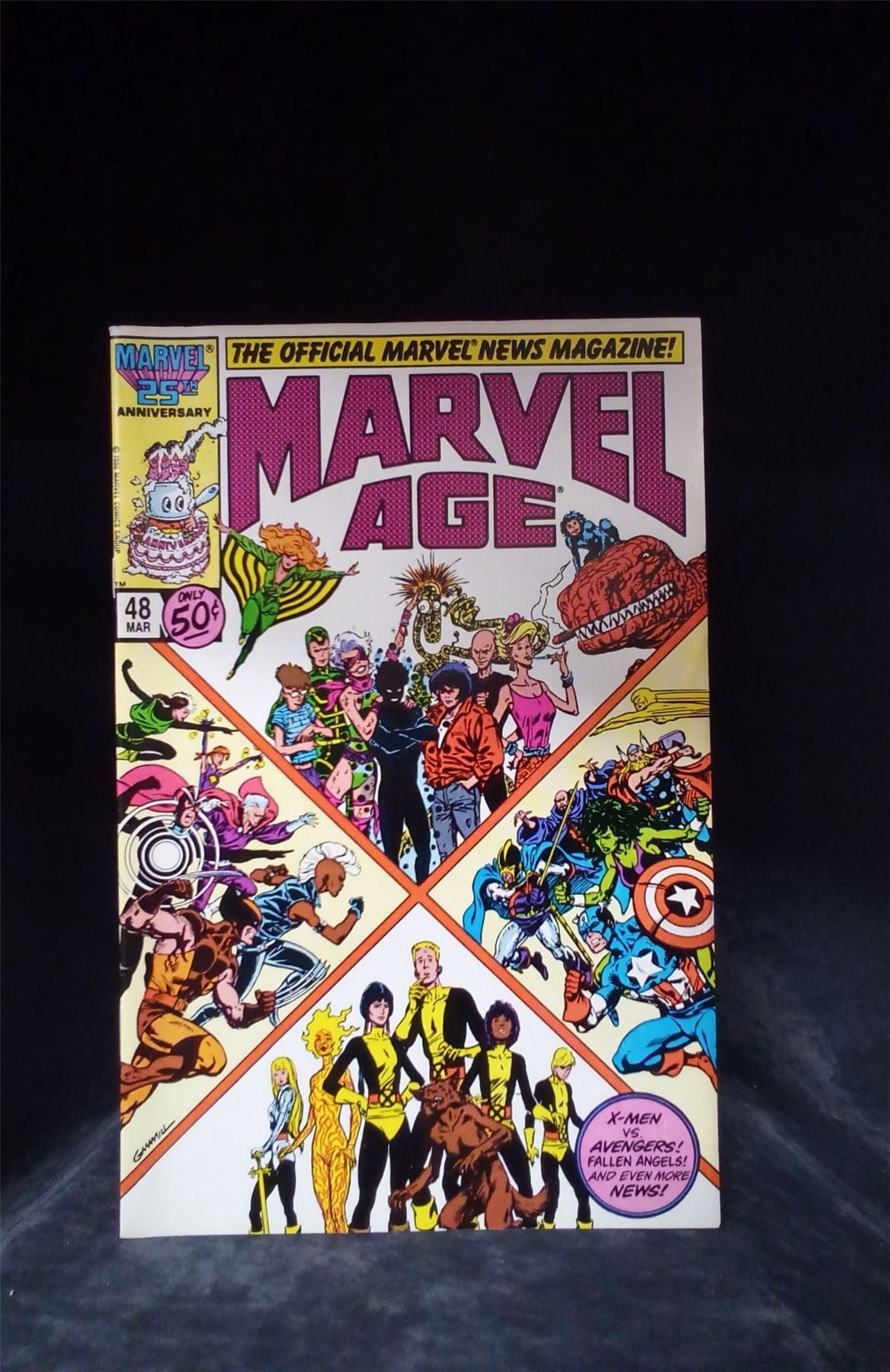 Marvel Age #48 1987 Marvel Comics Comic Book