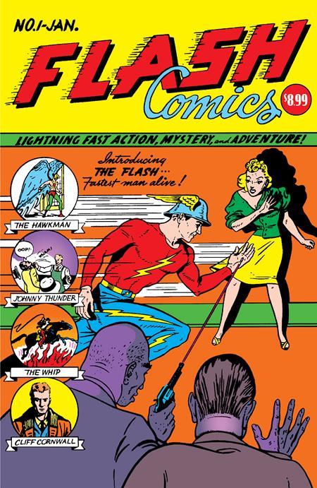 Flash Comics #1 Facsimile Edition Cvr B Sheldon Moldoff Foil Var DC Comics Comic Book