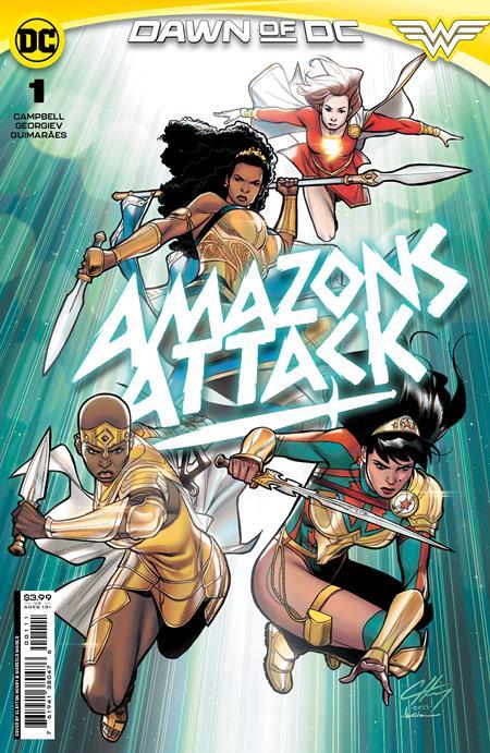 Amazons Attack #1 Cvr A Clayton Henry DC Comics Comic Book