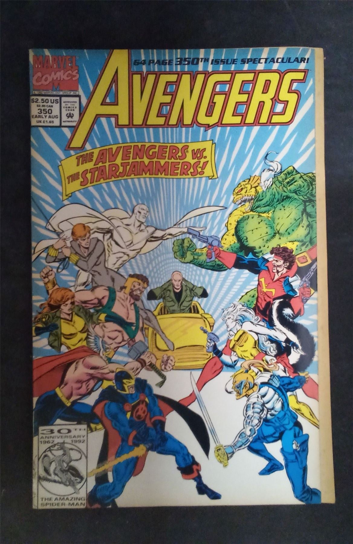 The Avengers #350 1992 marvel Comic Book