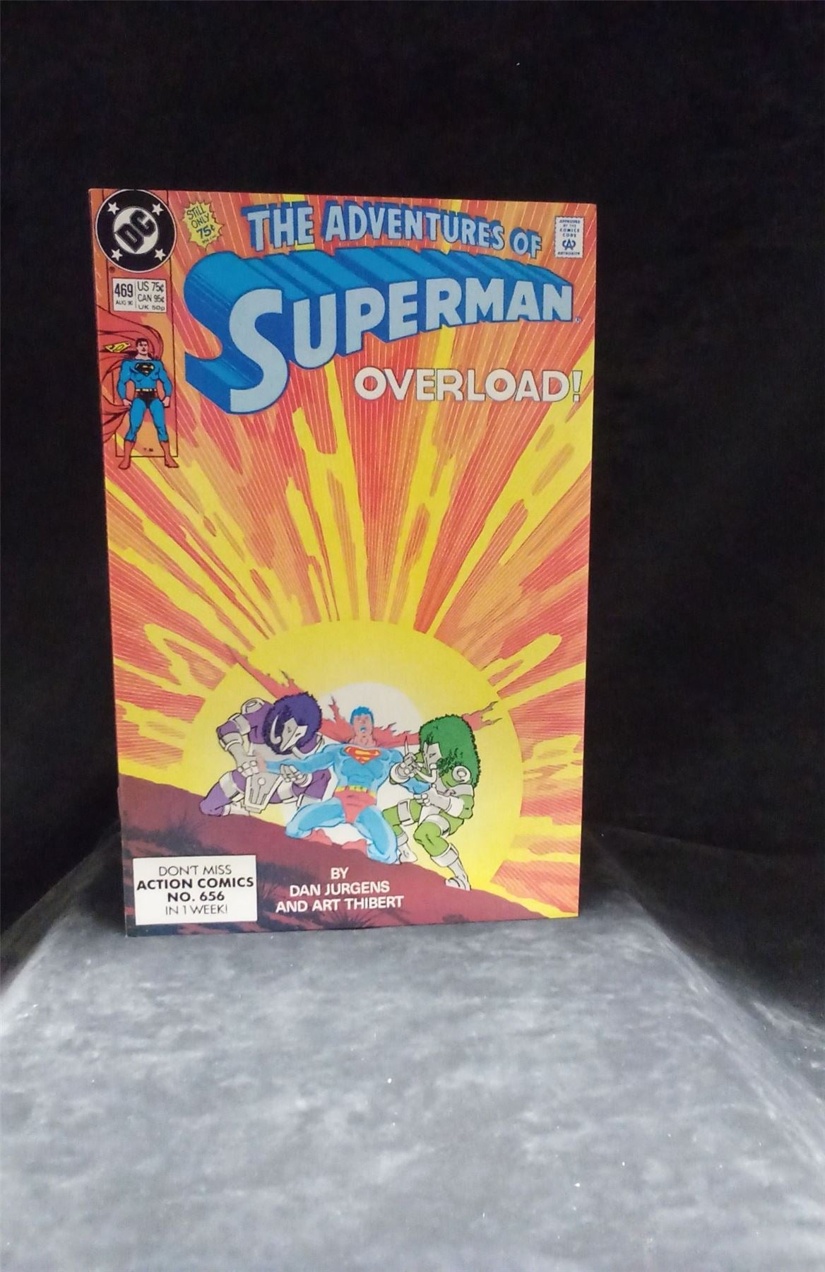 Adventures of Superman #469 1990 DC Comics Comic Book