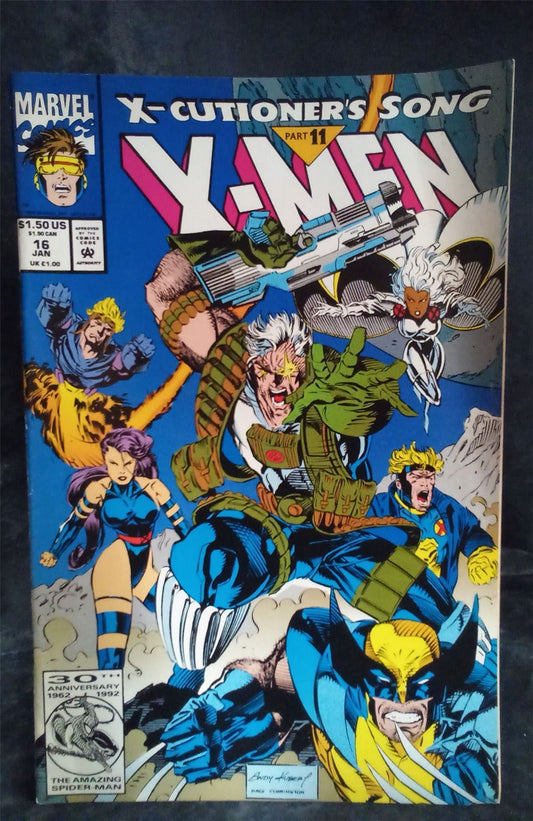 X-Men #16 Direct Edition 1993 Marvel Comics Comic Book