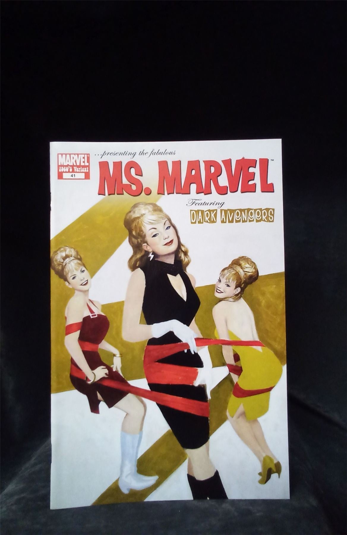 Ms. Marvel #41 60s Cover 2009 Marvel Comic Book