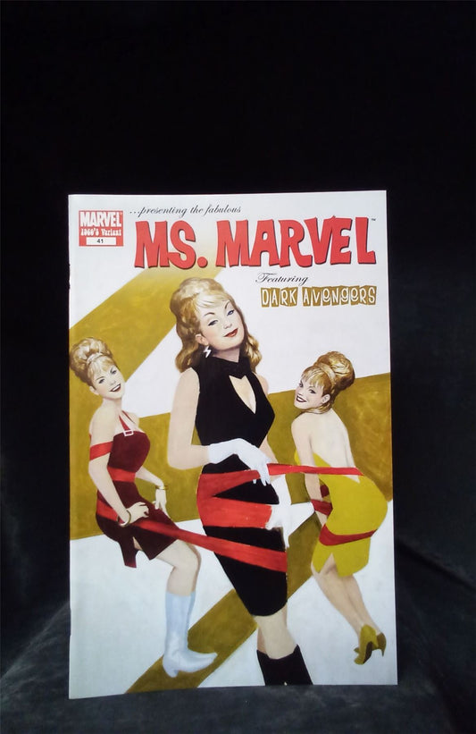 Ms. Marvel #41 60s Cover 2009 Marvel Comic Book