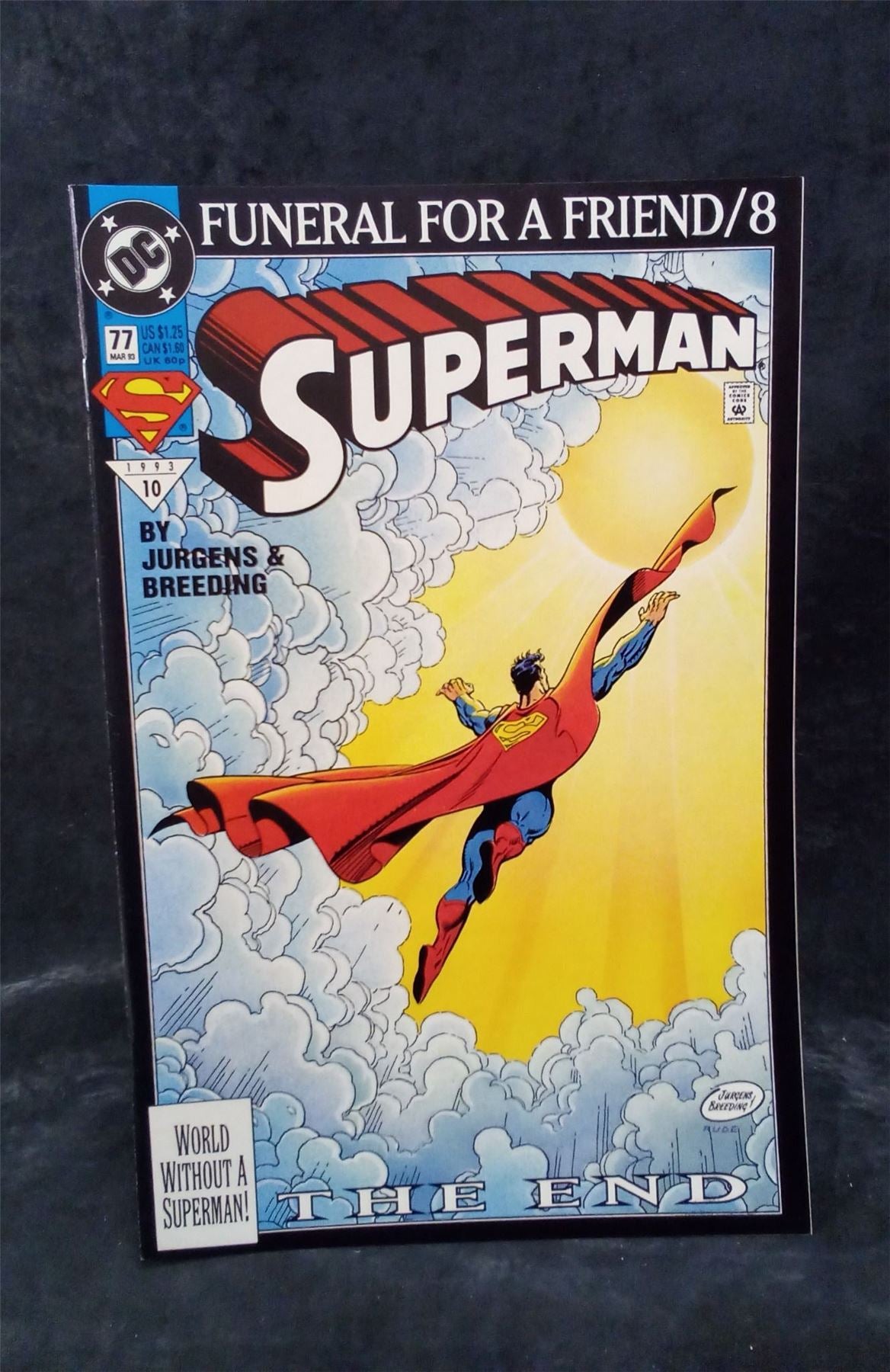 Superman #77 Newsstand Edition 1993 DC Comics Comic Book